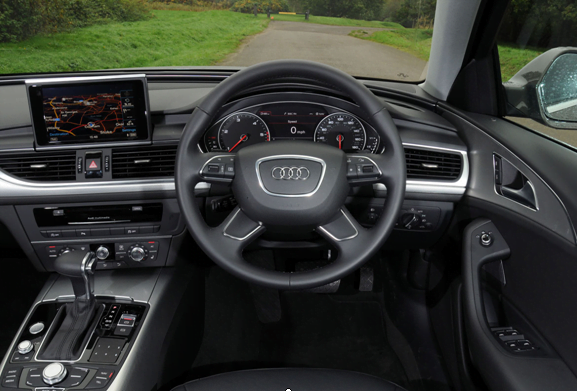 Audi A6 cabin