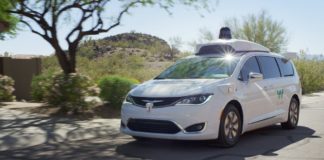 Waymo self driving car