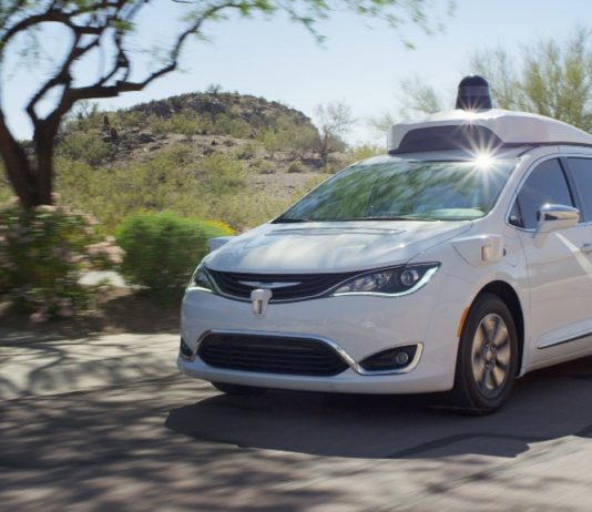 Waymo self driving car