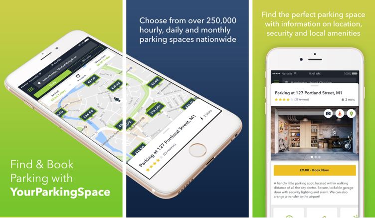 YourParkingSpace App