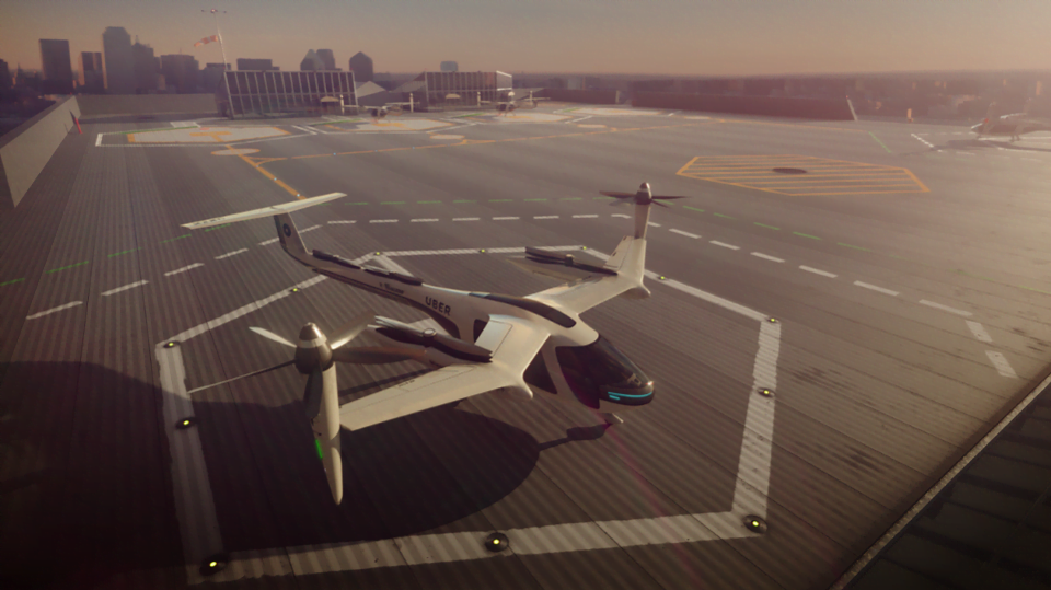 Uber Elevate Concept Air Taxi