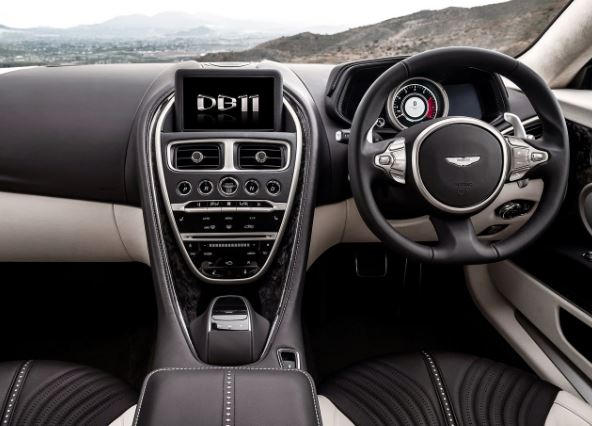 The Aston Martin Interior