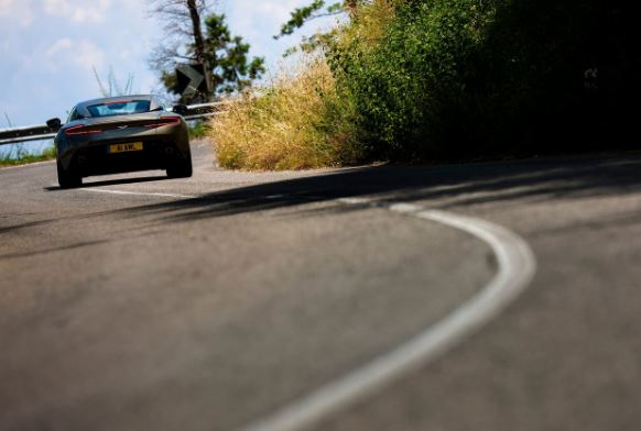 Aston Martin on the Road