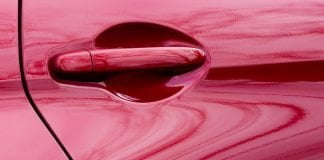 Perfect car paint work