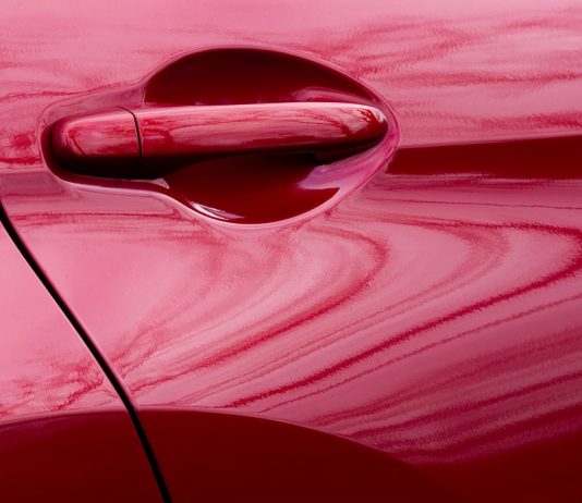 Perfect car paint work