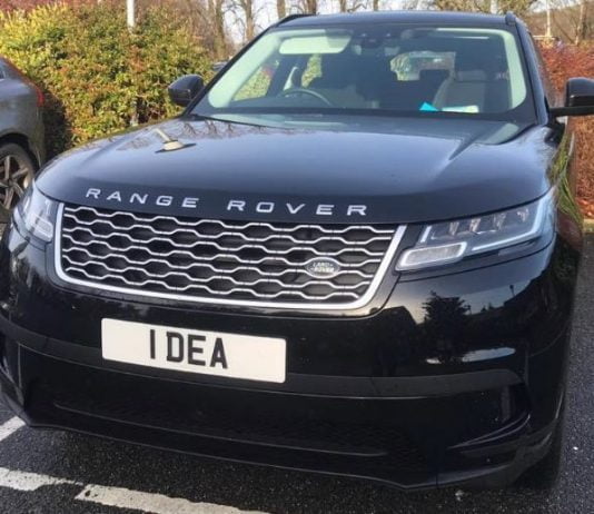 private number plate and insurance