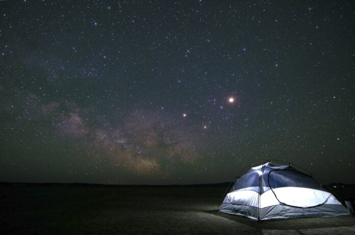Camp-under-the-stars Staycation