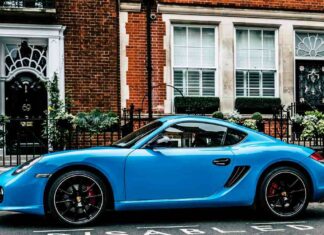 Moving Smarter: How Car Rental Fits into Modern Travel and City Exploration blue porsche in city street
