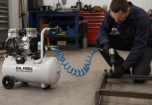 Why Investing in Quality Shop Equipment Is Crucial for Flawless Auto Repairs compressor in workshop
