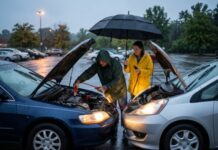 Can You Jump Start a Car in the Rain? (Safety Tips) — How to Do It Safely and Effectively jump start in a car park